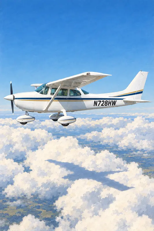 The High-Wing — Gouache Illustration 1943