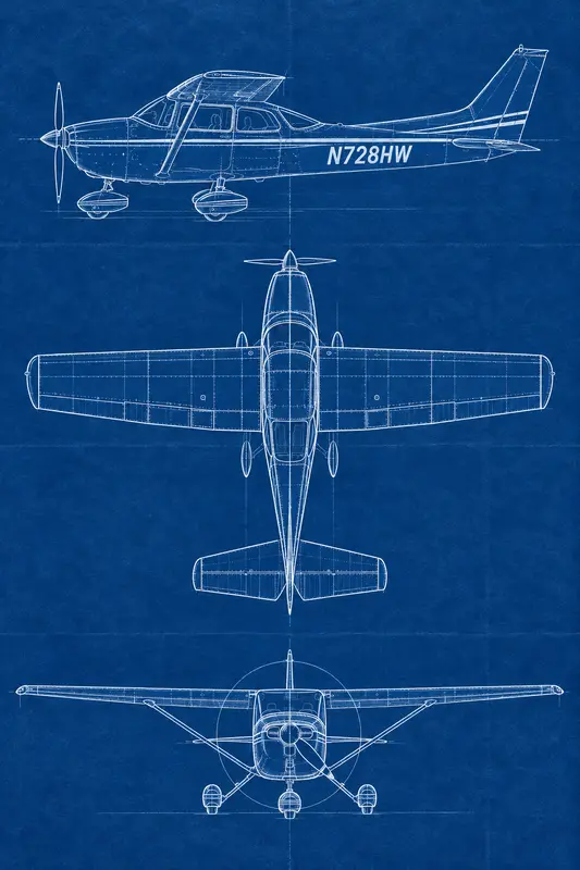 Three-View Blueprint